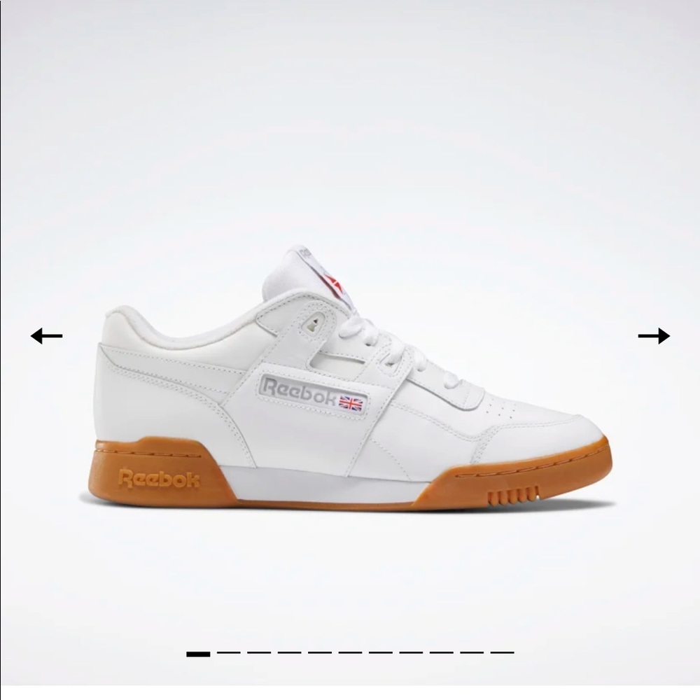 Reebok Shoes Mens Workout Plus CN2126 White Casual Sneakers Size 10